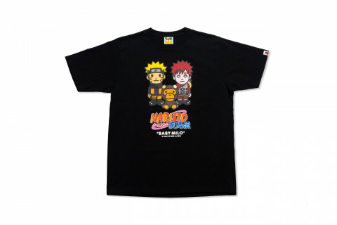 Bape x Naruto Milo #7 "Naruto+Gaara" Black Tee Bape x Naruto Milo #7 "Naruto+Gaara" Black Tee