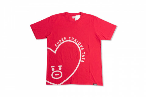 Uniqlo x BT21 UT TATA Pink Tee Uniqlo x BT21 UT TATA Pink Tee