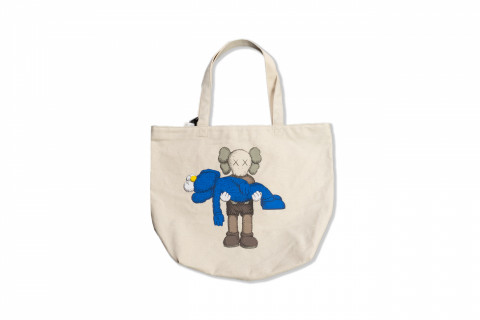 KAWS x Uniqlo Gone Natural Tote Bag  KAWS x Uniqlo Gone Natural Tote Bag