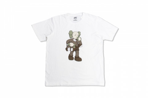 KAWS x Uniqlo Clean Slate White Tee  KAWS x Uniqlo Clean Slate White Tee