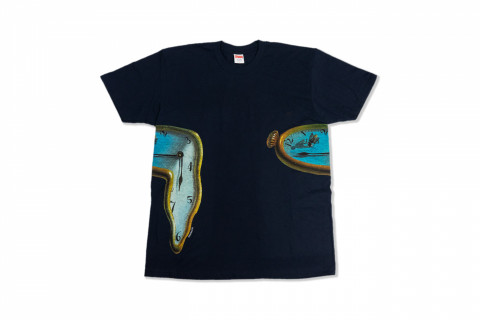 Supreme The Persistence Of Memory Tee Navy Supreme The Persistence Of Memory Tee Navy
