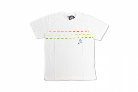 Uniqlo Volkswagen Multi Car White Tee Uniqlo Volkswagen Multi Car White Tee