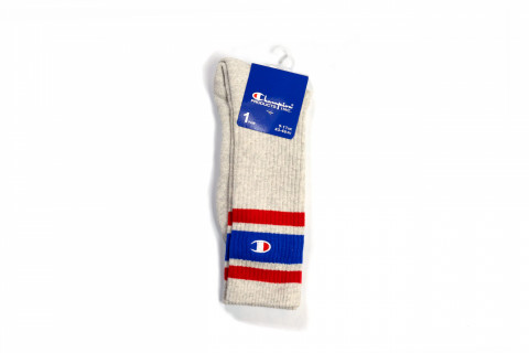 Champion Reverse Weave Colour Block Sock Gray