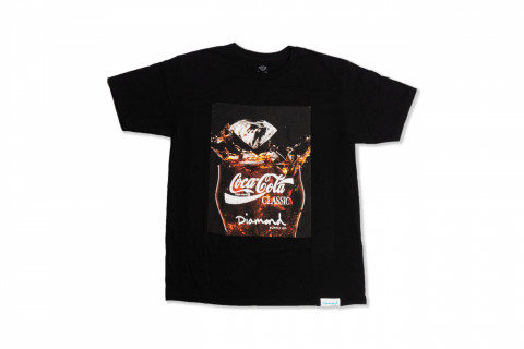 Diamond Supply Co. x Coca Cola Photo Black Tee