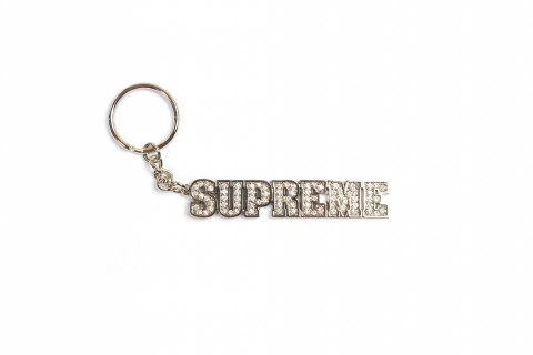 Supreme Box Logo Keychain Silver GLAB.VN