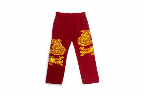 Supreme Dragon Pants - Red
