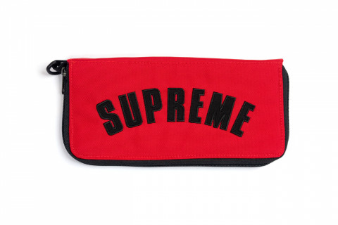 Supreme x The North Face Arc Logo Organizer Red