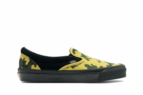 Vans Vault Classic Slip On LX Camo Black