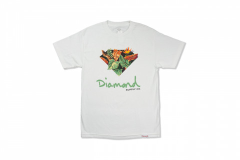 Diamond Pardadise White Tee