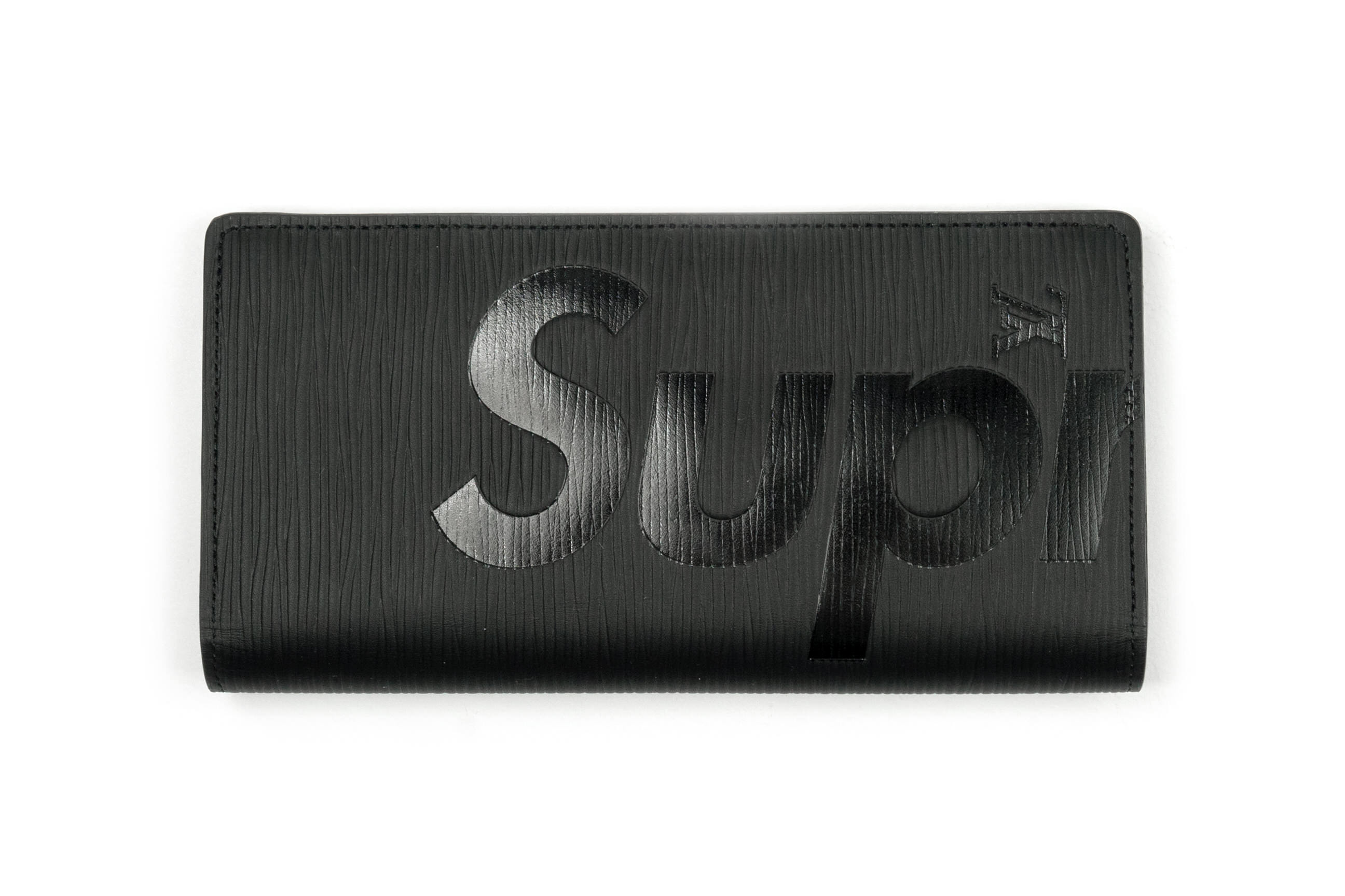 Louis Vuitton x Supreme Brazza Wallet Epi Black