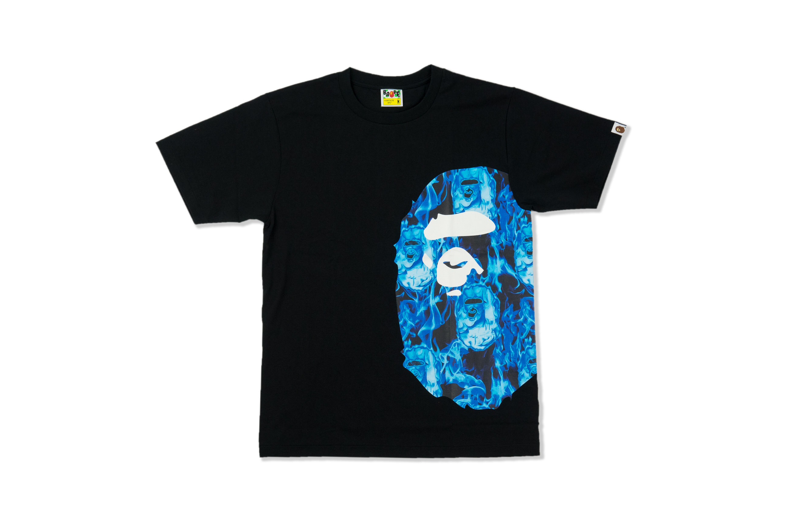 royal blue bape shirt