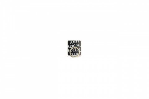 Anti Social Social Club Pink Black Smart Phone Ring