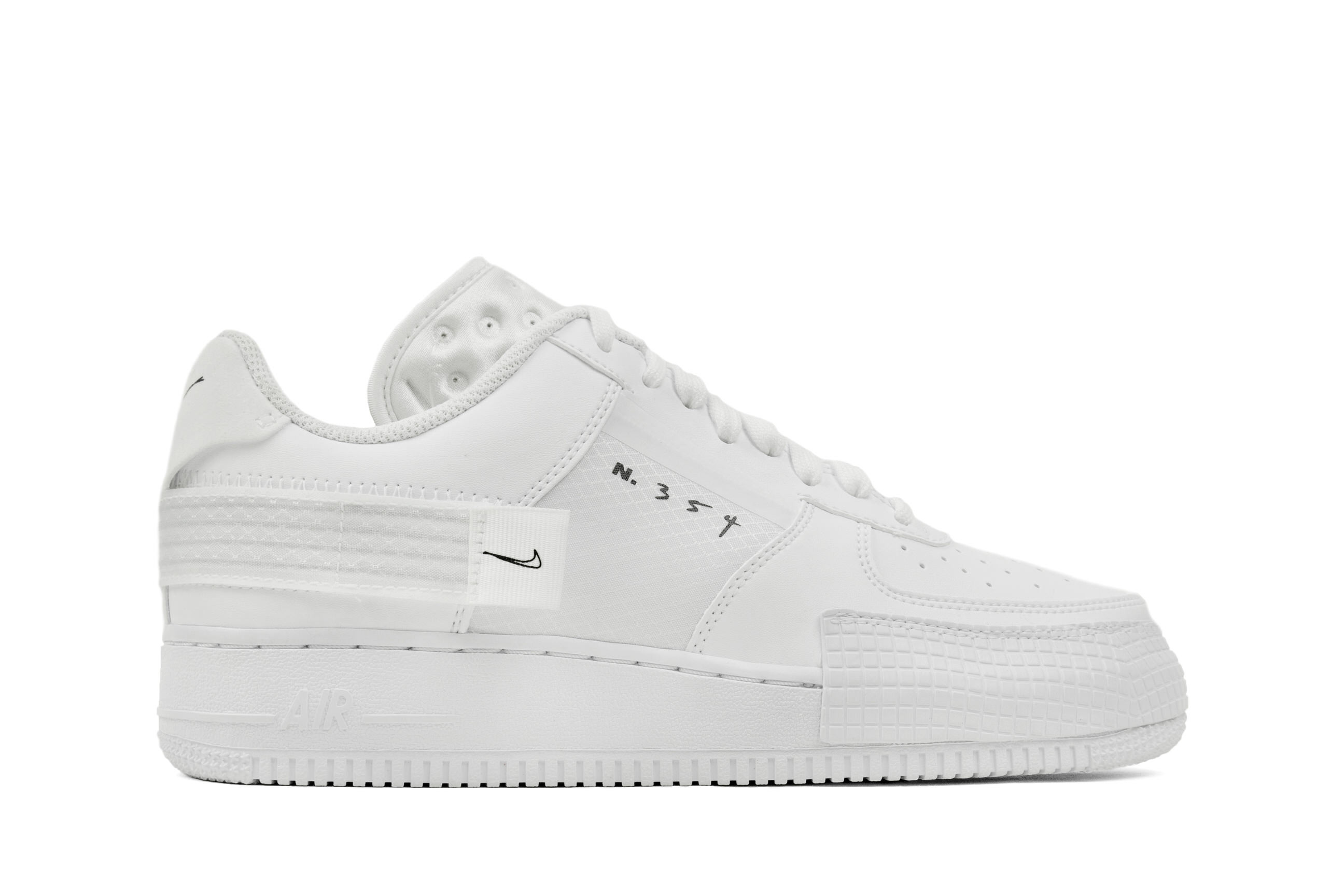 air force 1 type 2 triple white