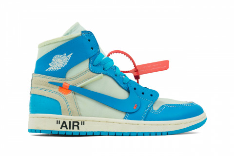 Air Jordan 1 Retro High Off-White University Blue