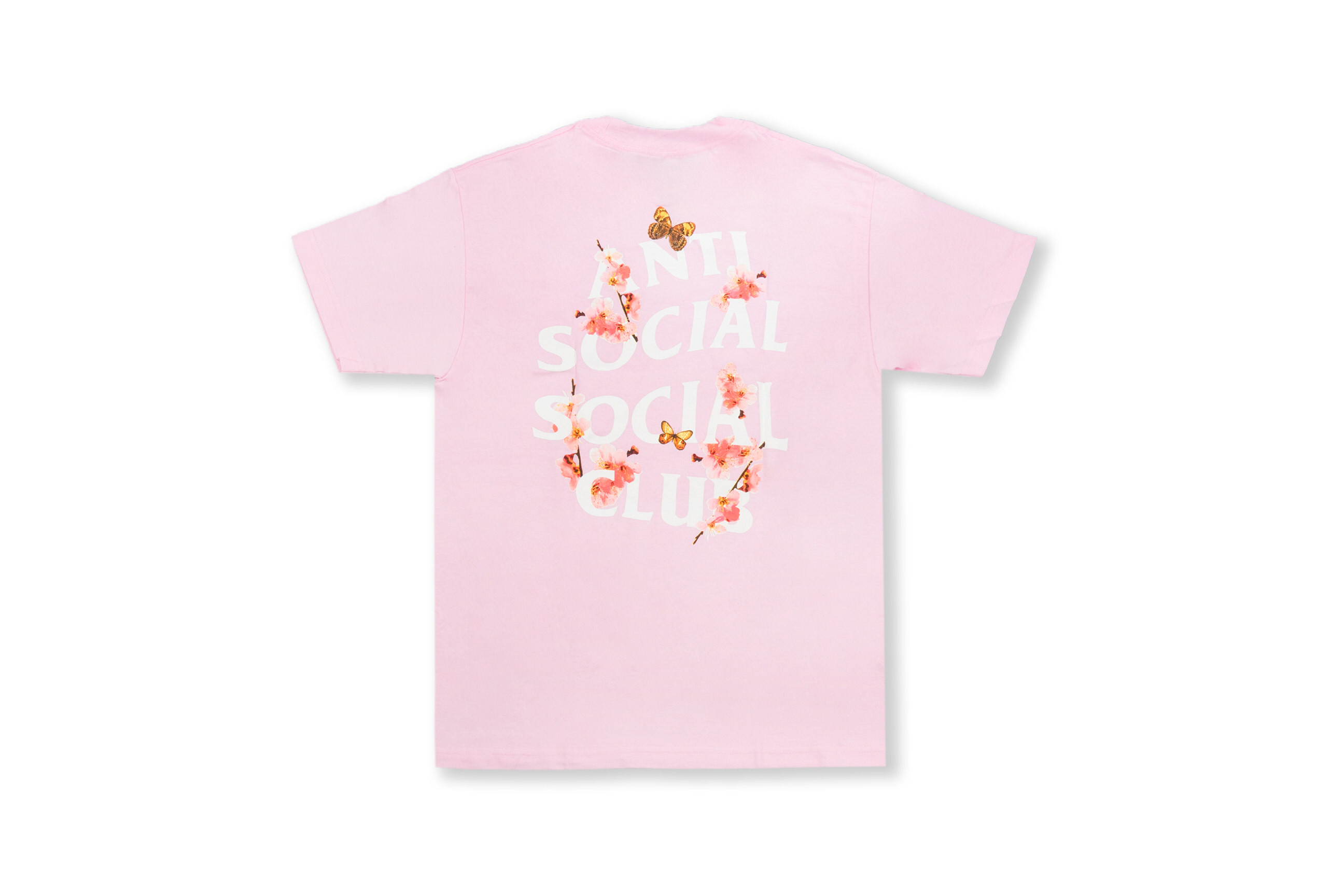 anti social social club kkoch tee white