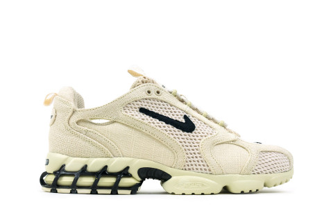 Stussy x Nike Air Zoom Spiridon Beige