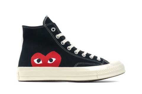 Converse Chuck Taylor All-Star 70s Ox High Comme Des Garcons Play Black