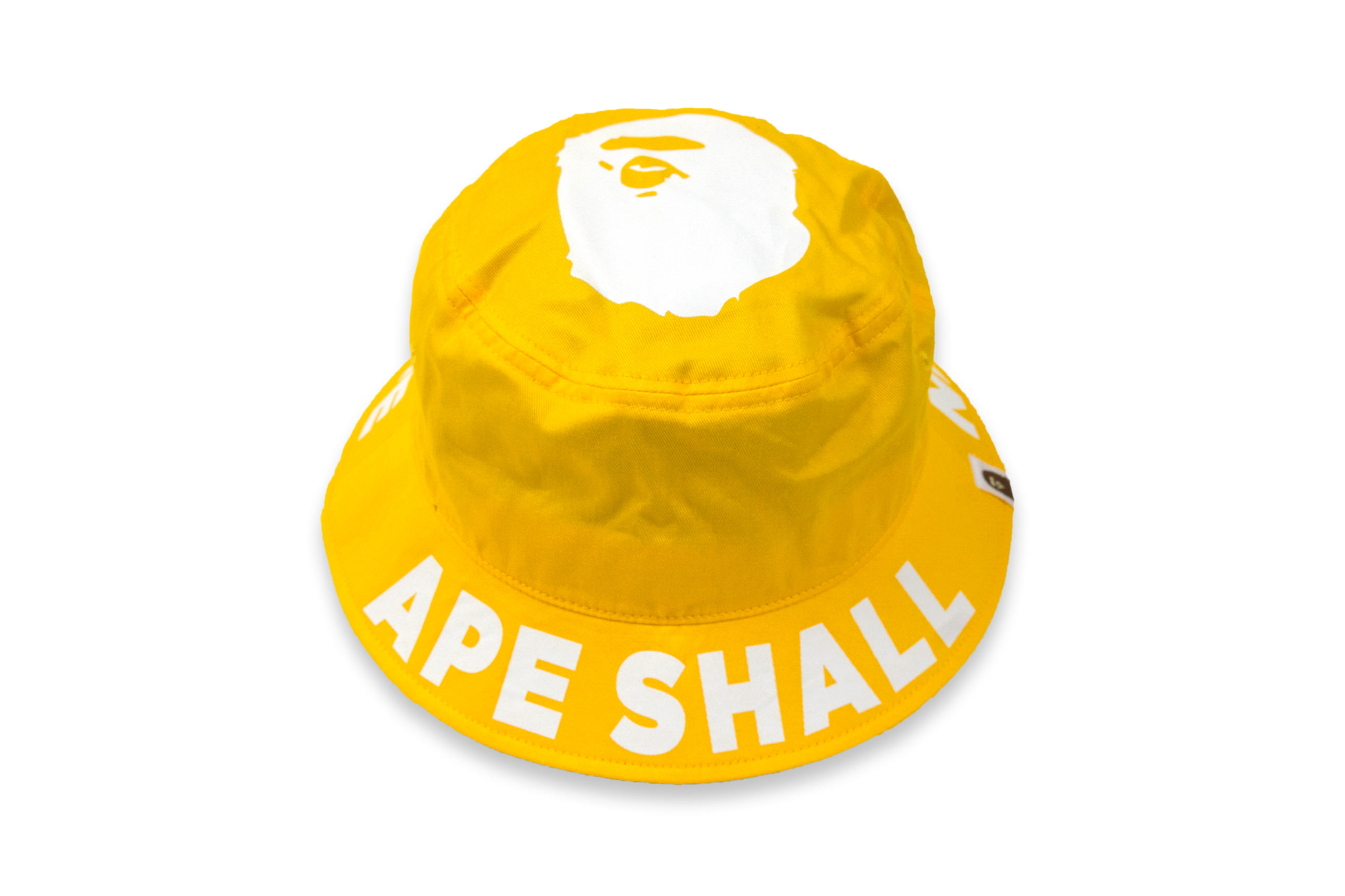 BAPE ASNKA Bucket Hat Yellow - GLAB.VN