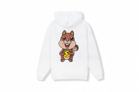 Drew House Sherman Zip-Up Off White Hoodie