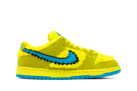 Nike SB Dunk Low Grateful Dead Bears Opti Yellow