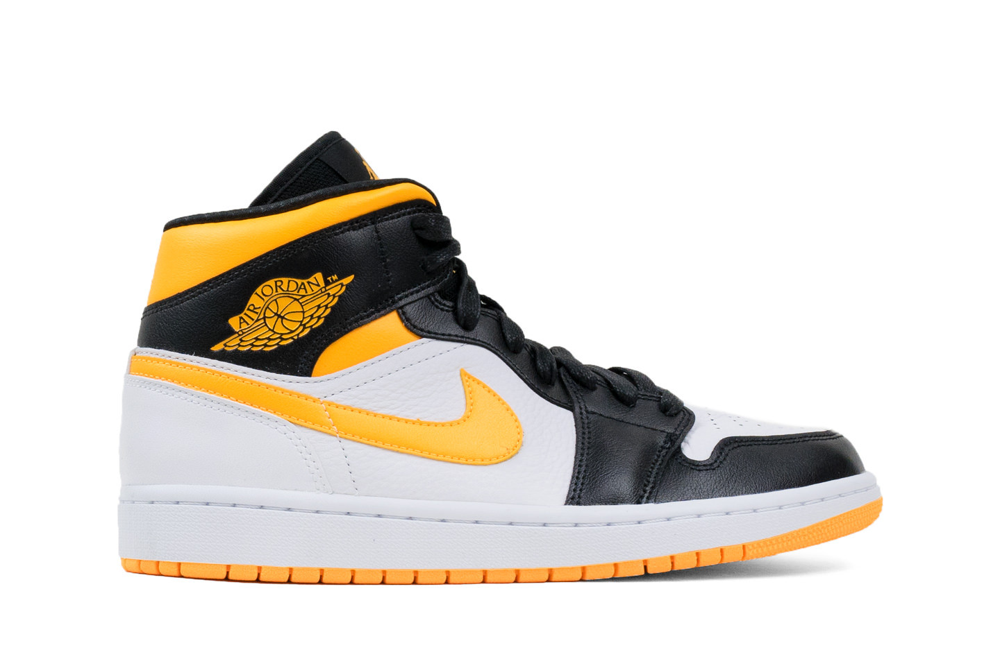 Air Jordan 1 Mid Laser Orange Black (W 