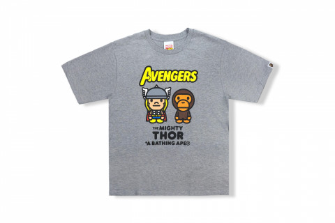 BAPE x Marvel Milo Thor Tee Grey