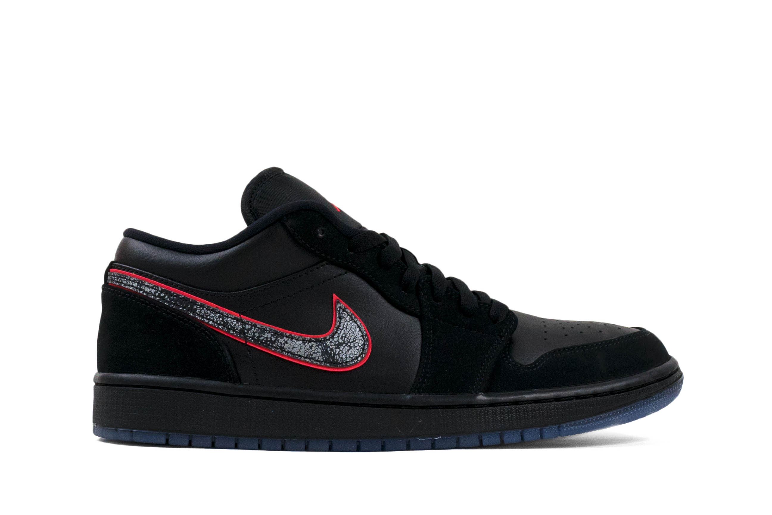 Air Jordan 1 Low Black Red Orbit GLAB.VN
