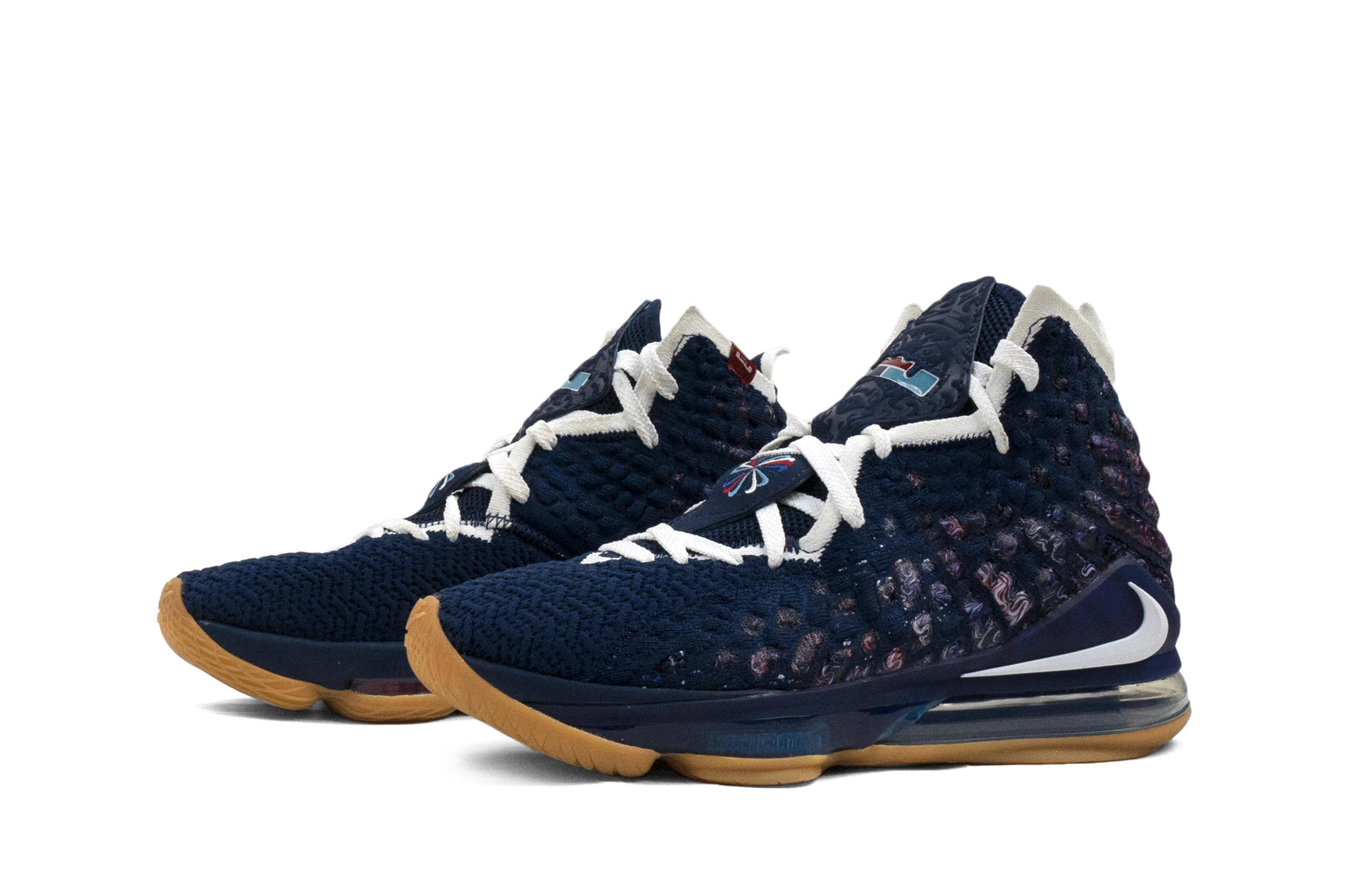 lebron 17 college navy