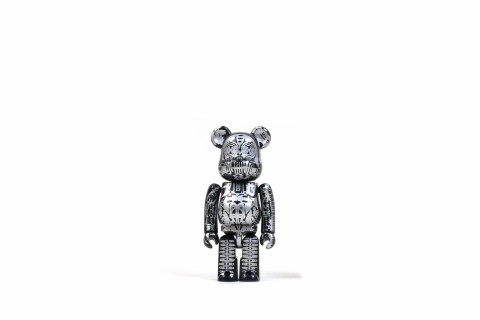Bearbrick Series 12 Secret H.R.Giger Alien Black Bearbrick Series 12 Secret H.R.Giger Alien Black