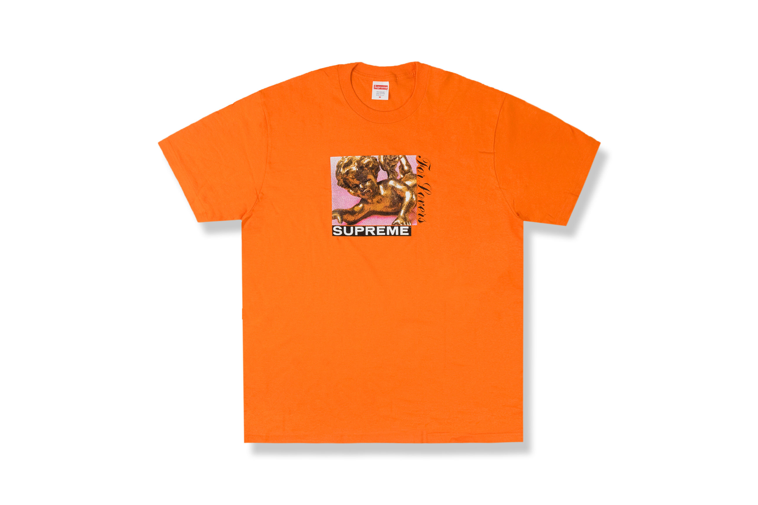Supreme lovers tee orange Clearance