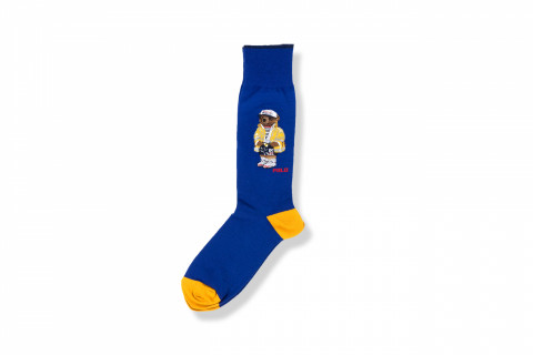 Polo Ralph Lauren CRPL Bear Slack Socks Royal Navy