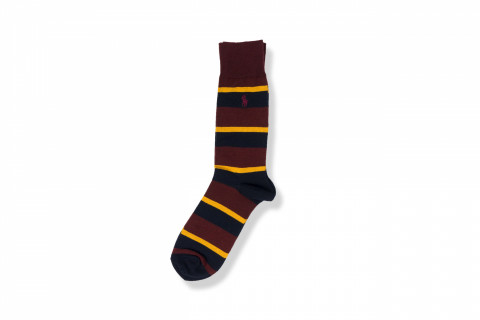Polo Ralph Lauren Socks Burgundy/Mustard/Navy