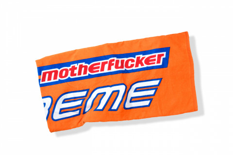 Supreme Motherfucker Towel Orange