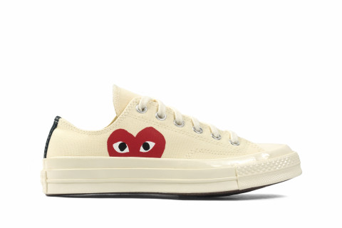 Converse Chuck Taylor All-Star 70s Ox Comme des Garcons PLAY White