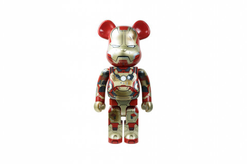 Bearbrick Iron Man 3 Damaged Mark 42 1000% Bearbrick Iron Man 3 Damaged Mark 42 1000%