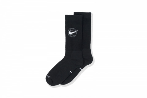 Nike Elite Everyday Crew Basketball Black Socks 