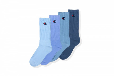 Champion Pastel Crew Socks Shades Of Blue (4 Pairs)