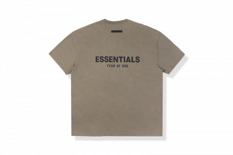 FEAR OF GOD ESSENTIALS T-shirt Taupe SS21