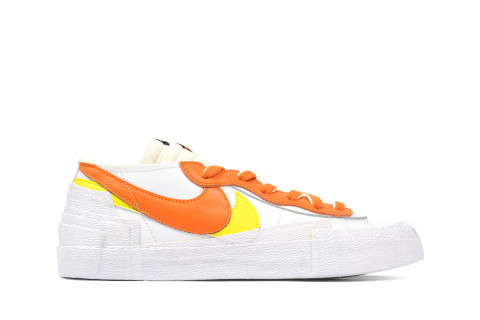  Nike Blazer Low Sacai White Magma Orange