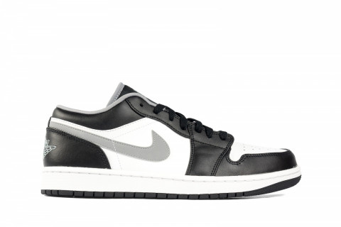 Air Jordan 1 Low Black White Grey
