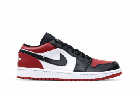  Air Jordan 1 Low 'Bred Toe'