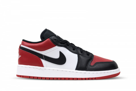 Air Jordan 1 Low Bred Toe (GS)