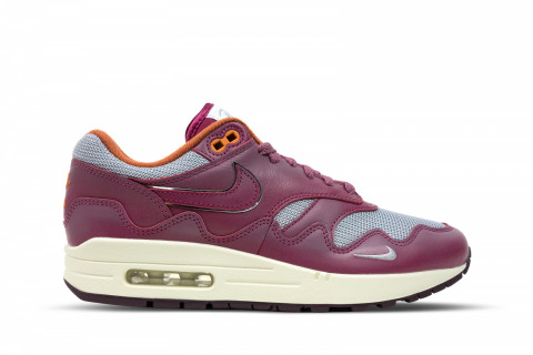 Nike Air Max 1 Patta Waves Rush Maroon (With Bracelet)