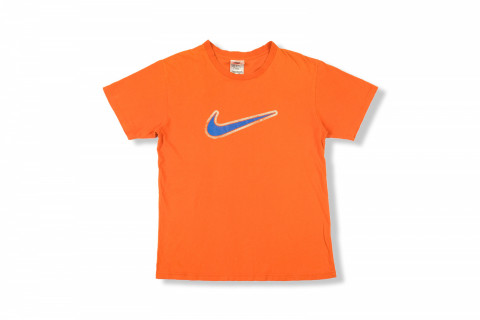 Vintage 90s Nike Swoosh Orange Tee Vintage 90s Nike Swoosh Orange Tee
