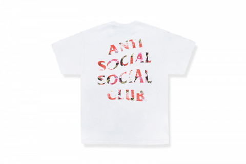 Anti Social Social Club Bed Tee White