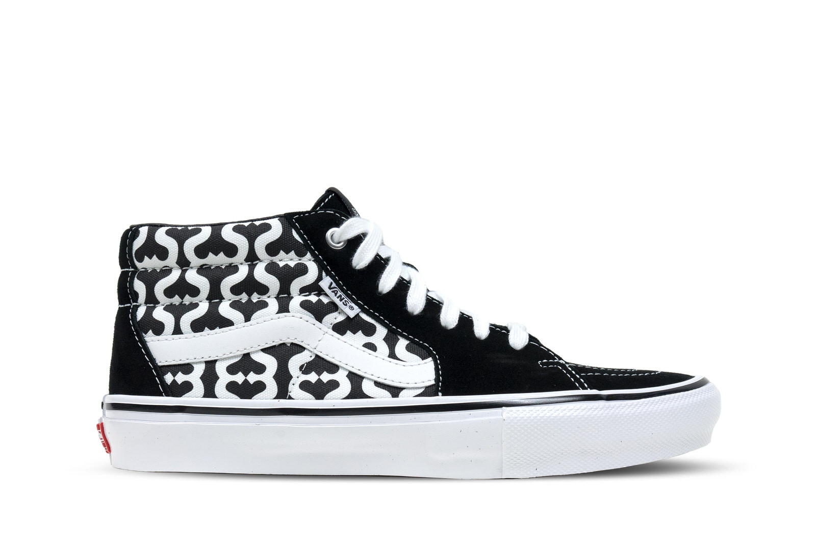 Vans Skate Grosso Mid Supreme Monogram S Logo Black GLAB.VN
