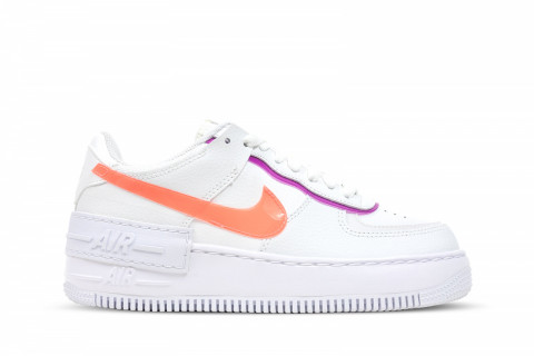 Wmns Air Force 1 Shadow 'White Mango Red Plum'