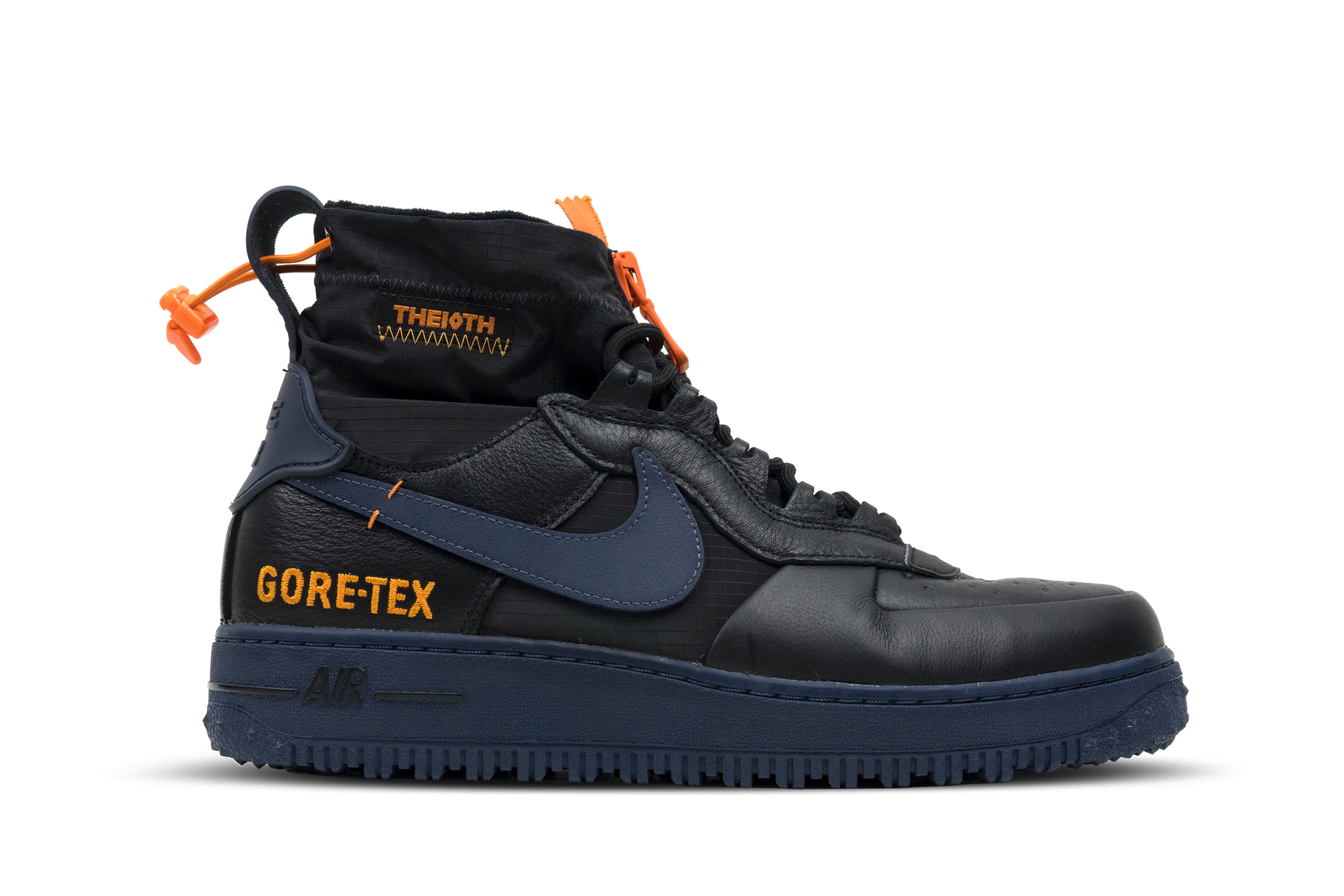 Nike Air Force 1 Winter Gore Tex Nike Air Force 1 Winter Gore-Tex Black Bright Ceramic Thunder Blue