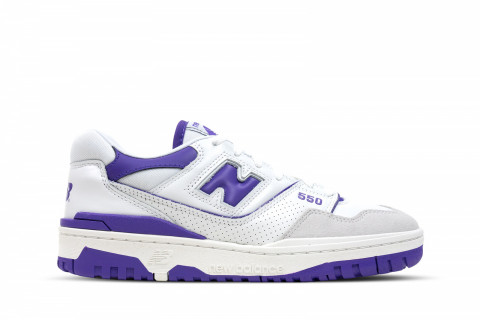 New Balance 550 White Purple