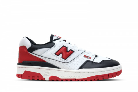 New Balance 550 White Red Black